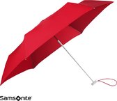 Samsonite Alu Drop S Paraplu - Teflon - Wind Protection - Safe Auto Open / Close - Tomato