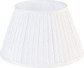 QAZQA plisse - Retro Lampenkap - Ø 350 mm - Crème -