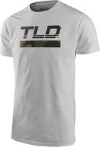 Troy Lee Designs Speed T-shirt Met Korte Mouwen Wit L Man