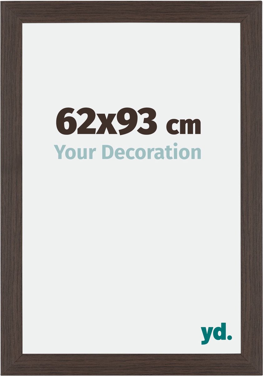 yd. Your Decoration - Fotolijst 62x93 cm - MDF - Eiken Donker - Mura