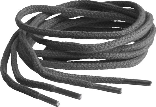 Springyard Shoelaces Round 4.5 mm - veters rond - donkergrijs - 120cm - 1 paar