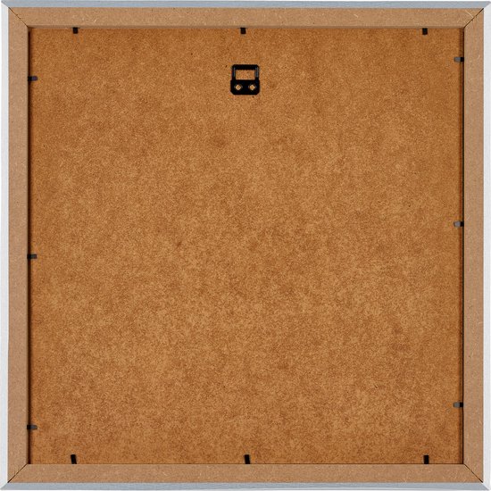 Arrière d'un cadre photo 60x60 cm avec système de suspension.
