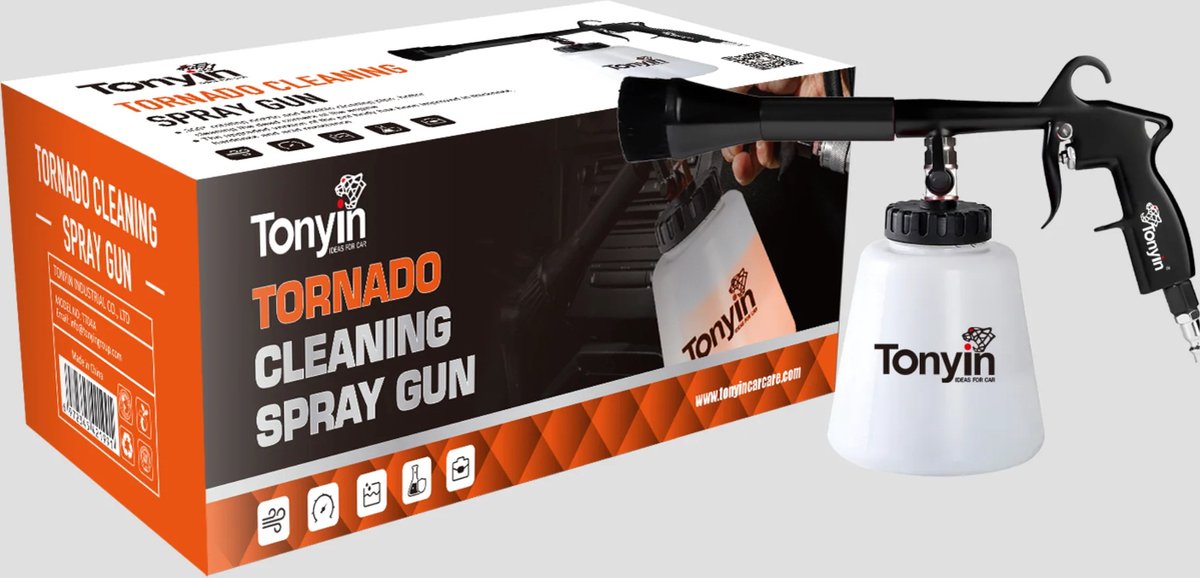 TONYIN | Tornado cleaning spray gun | Tornador | TT04