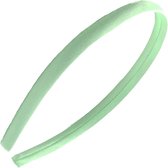 Fako Fashion® - Diadeem - Satijn - 10mm - Lichtgroen