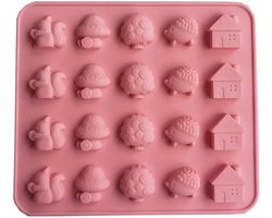 DW4Trading Siliconen Mal Herfst - Kaarsen - Gips & Epoxy Gieten - Zeep - Cake Chocolade Fondant