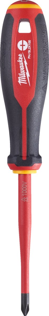 Milwaukee Tri-Lobe VDE Schroevendraaier PH/SL2x100 - 4932478734