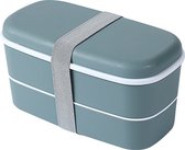 Lunchbox – voedselcontainer- groen-15.5*7.8*8.5 cm-Kunststof