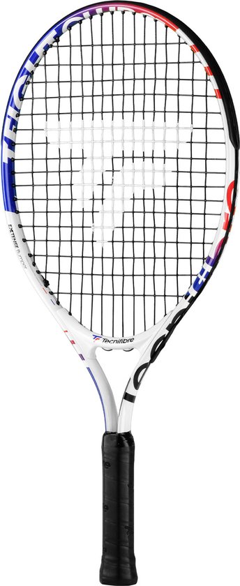 Tecnifibre T-Fight Club 21 - Tennisracket 21 inch - Kindertennisracket - Wit/Rood/Zwart/Blauw