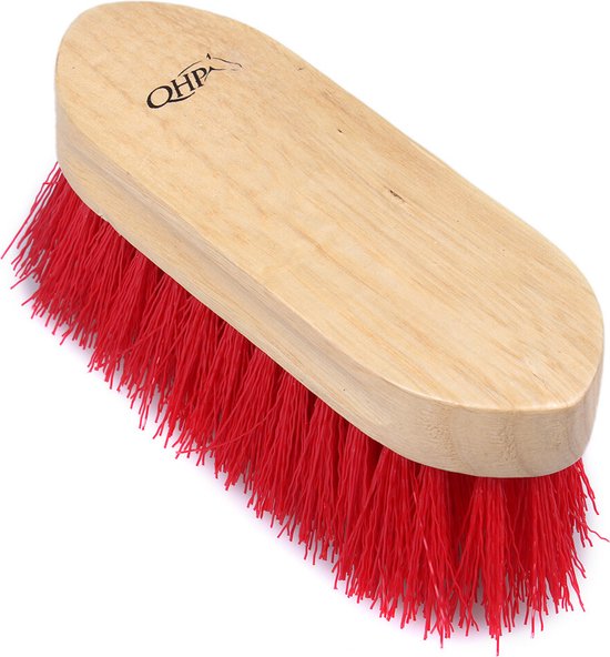 QHP - Harde Borstel Colour - Fel Rood - 16x6 cm QHP - Harde Borstel Colour - Fel Rood - 16x6 cm