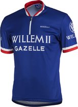 Rogelli Willem 2 Fietsshirt - Korte Mouwen - Heren - Blauw - Maat XL