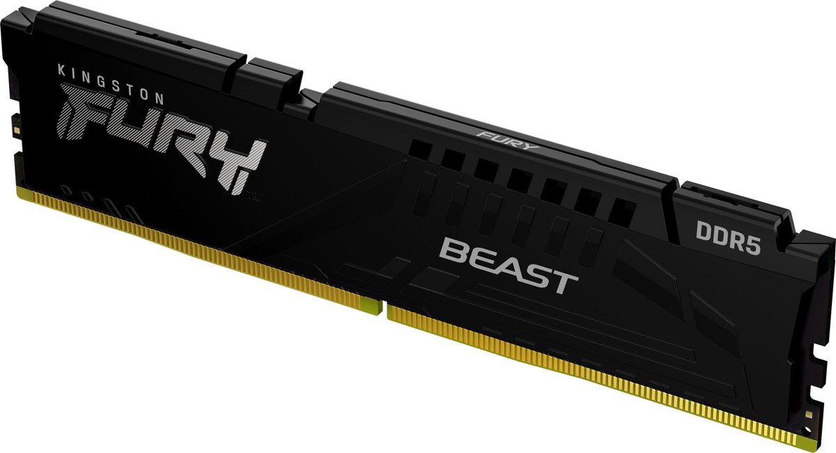 Kingston Technology FURY Beast 16GB 6400MT/s DDR5 CL32 DIMM Black EXPO