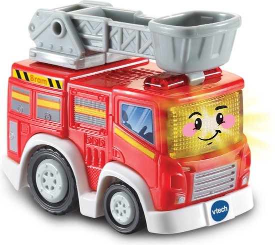 VTech Toet Toet Auto's - Trio Pack Collin Cabrio, Sepp Cementwagen, Bram Brandweer - Speelfiguur - Speelgoed Auto - Interactief Babyspeelgoed - Vanaf 1 jaar van Vtech — afbeelding 2