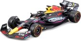 Bburago - Red Bull RB19 Miami - Max Verstappen - Winnaar van de Miami GP Formule 1 seizoen 2023 - schaal 1:43 (+/- 10cm)