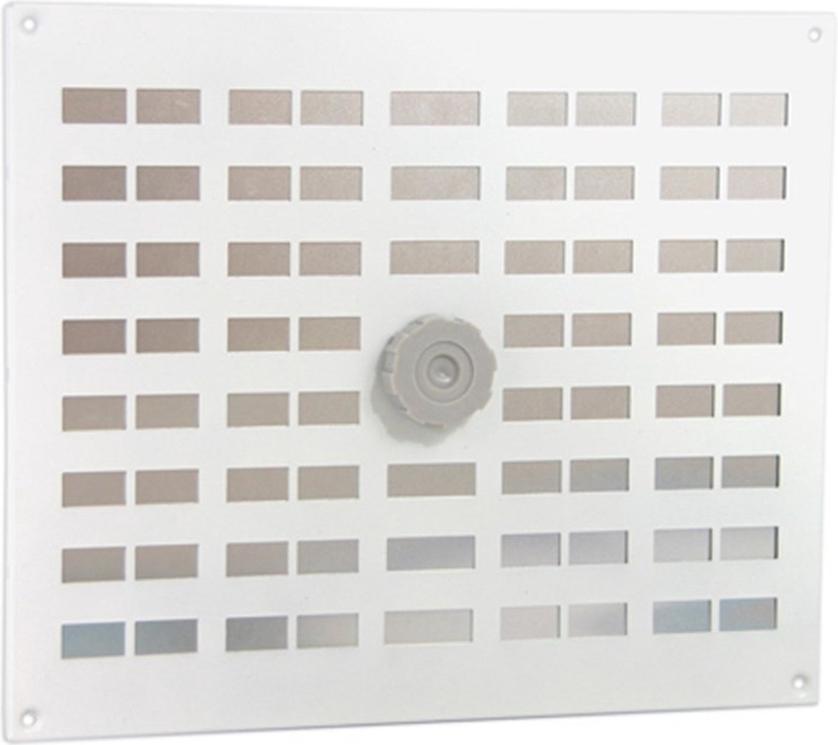 Nedco BV Schuifrooster 300x30mm aluminium wit