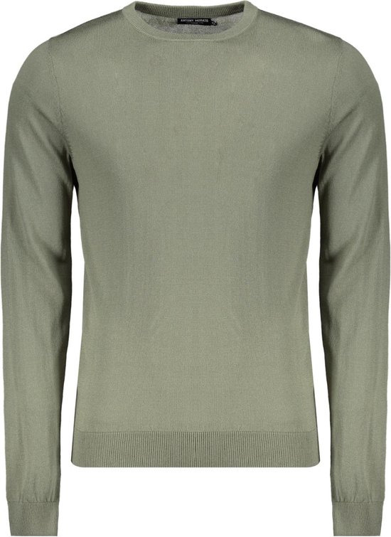 Antony Morato Trui Sweater Mmsw01429 Ya500086 4077 Sage Green Mannen Maat - XL