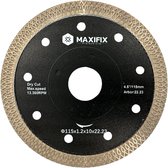 Maxifix Ultra Slijpschijf - Diamantschijf - Tegelschijf - Droog 115mm