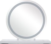 Elfida - Make up spiegel met verlichting LED - USB oplaad poort - Hoogwaardige spiegel - Wit