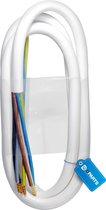 Câble de raccordement périlex Dparts - 1,5 mètres - 5x2,50 mm - adapté pour 2 phases et 3 phases - câble prise plaque de cuisson et induction périlex - cordon 1,5 m