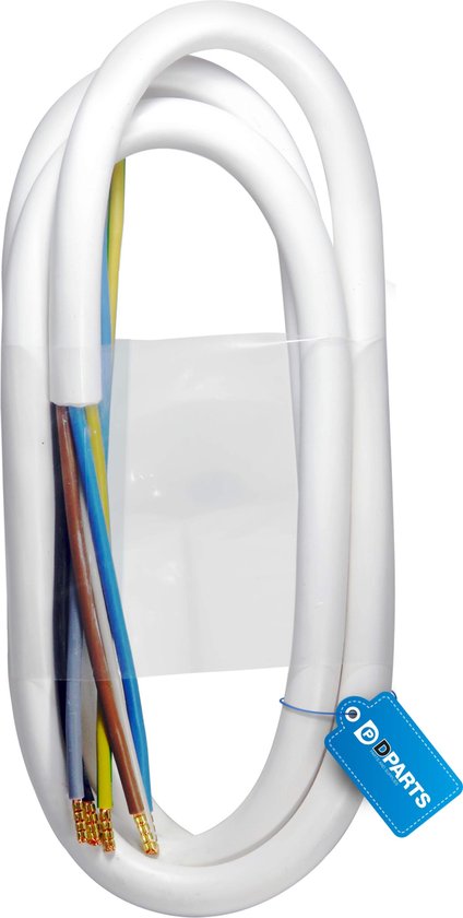 Dparts perilex kabel - 1,5 meter - 5x2,50mm - aansluitkabel snoer voor kookplaat