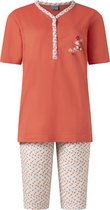 Dames shortama Lunatex 124220 rood in maat M