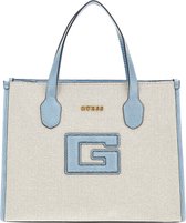 Guess G Status 2 Compartment Tote natural/light denim