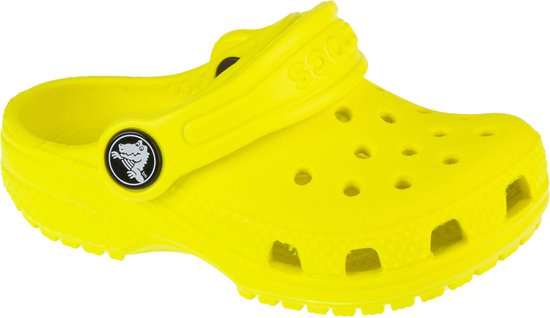 Crocs Classic Clog Kids T 206990-76M, Kinderen, Geel, Slippers, maat: