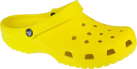 Crocs Classic 10001-76M, Unisexe, Jaune, Slippers, taille: 43/ 44