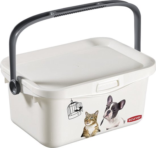 Curver Container Petlife - Voedselcontainer 3 Liter of 6 Liter Box Feedbox Multibox