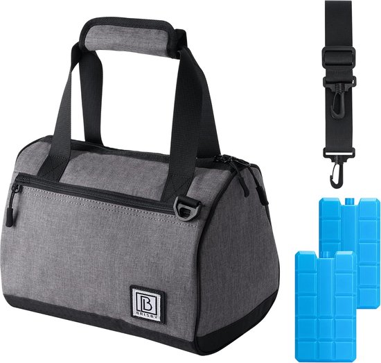 Kleine koeltas, mini-koeltas, geïsoleerde doos met ijspakjes