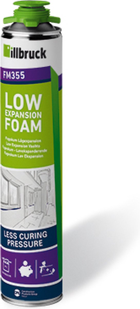 Illbruck FM355 Low Expansion Foam 880 ml - FM355 Low