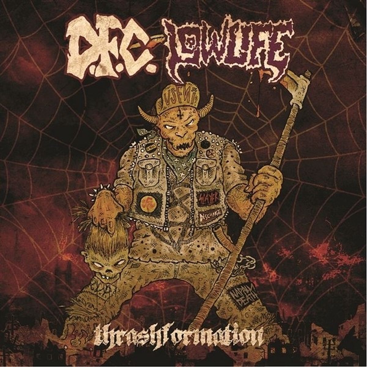 D.F.C. & Lowlife - Thrashformation (LP) (Coloured Vinyl)