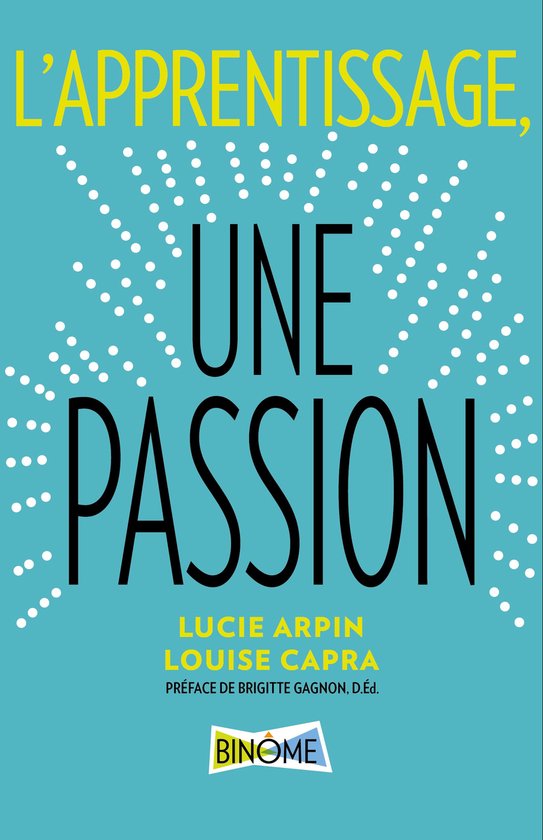 L'apprentissage, une passion - cover