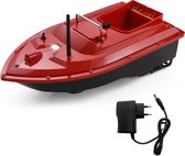 Multis - Bateau amorceur carpe - Bateaux à appâts pour la pêche à la carpe - Bateau amorceur - Capacité de charge 2KG - Portée 500M - Rouge