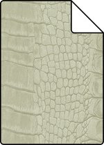 Proefstaal Origin Wallcoverings behang krokodillenhuid beige - 347771 - 26,5 x 21 cm