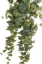 Emerald kunstplant/hangplant - Klimop/hedera - groen - 100 cm lang - Levensechte kunstplanten