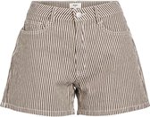 Object Broek Objsola Mw Twill Shorts 132 23044172 Sandshell/brown Dames Maat - M