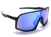 Colombière Noir- Matt Zwart Sportbril met UV400 Bescherming - Unisex & Universeel - Sportbril - Zonnebril voor Heren en Dames - Fietsaccessoires