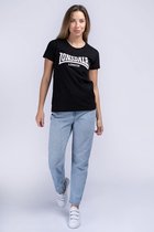 Lonsdale Damen T-Shirt Cartmel T-Shirt Black-XS