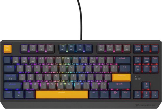 Genesis - NKG-2164 THOR 230 TKL - Gaming Toetsenbord - Naval Blauw - RGB