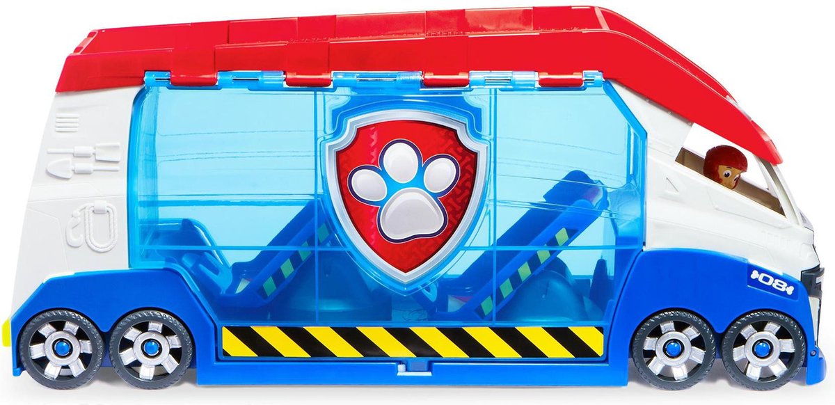 PAW Patrol - Transformerende PAW Patroller met voertuigwerpers lichten en geluiden Ryder-actiefiguur en ATV-speelgoedauto — afbeelding 16