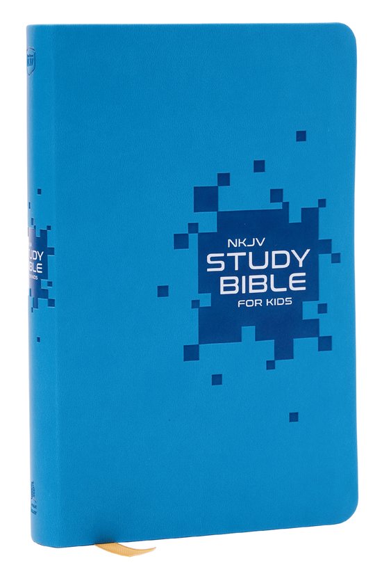 NKJV Study Bible for Kids, Blue Leathersoft, Thomas Nelson ...
