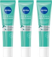 Nivea Exfoliator Derma Skin Clear Night - 3 x 40 ml - Voordeelverpakking