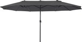 In And OutdoorMatch Parasol Natasha - Langwerpig - Dubbele parasol - Terras of tuin - 210x180cm