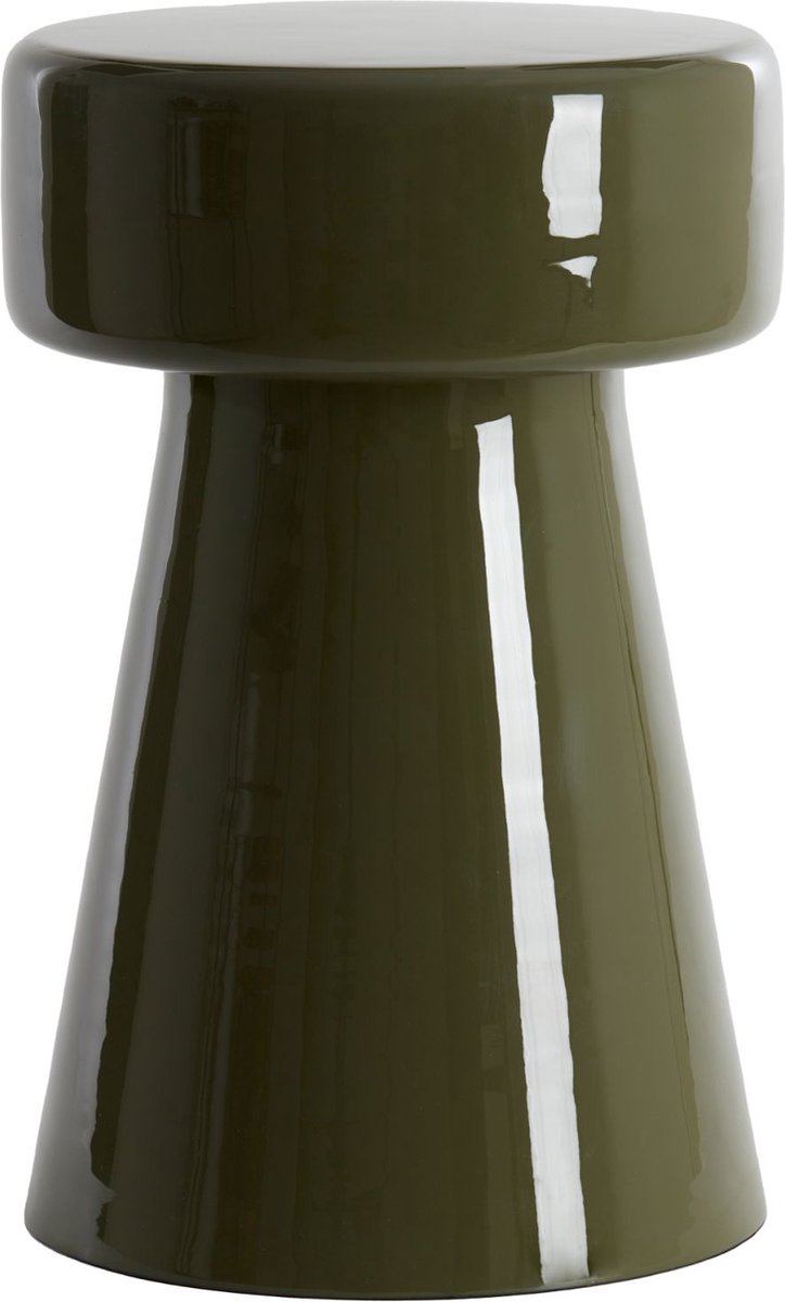 Bijzettafel Dakwa - Groen - Ø29cm - Modern