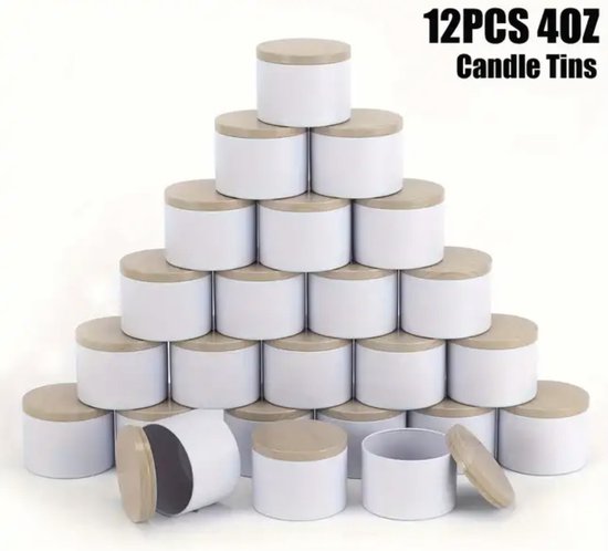 MILIVIXAY 20 stuks lege glazen kaarsenpotten met 200 ml matte amberkleurige deksels voor het maken van kaarsen, Voorraadpotten voor kruiden, poeder