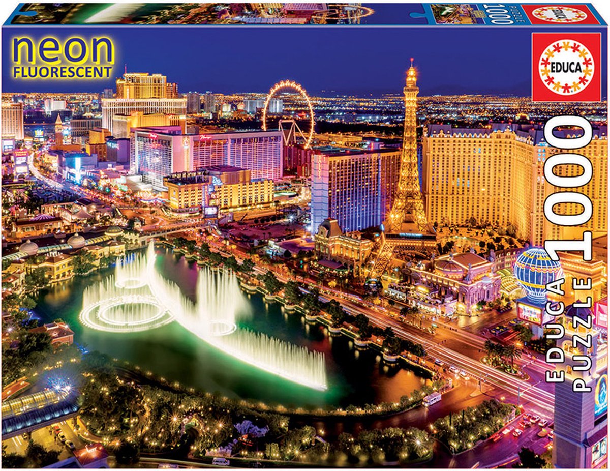 Educa - PUZZEL - Las Vegas - 1000 stuks