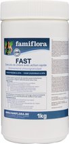 Famiflora Fast snelwerkend chloorgranulaat 1kg - Geschikt voor zwembad en spa - Chloreert het water snel - Voor onderhoud en chloorshock