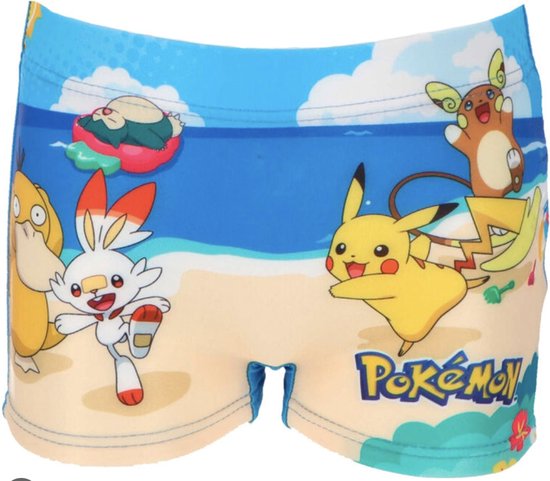 Maillot de bain Pokémon : Taille 6 ans / avec cordon de serrage