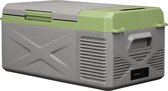 Steamy-E Single Zone Elektrische Compressor Koelbox - Single Zone - 16 liter - 12V en 230V - voor auto en camping - Grijs