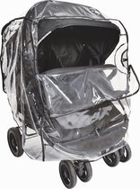Universele regenhoes voor dubbele kinderwagen / Bescherming tegen water en wind Kinderwagenaccessoires